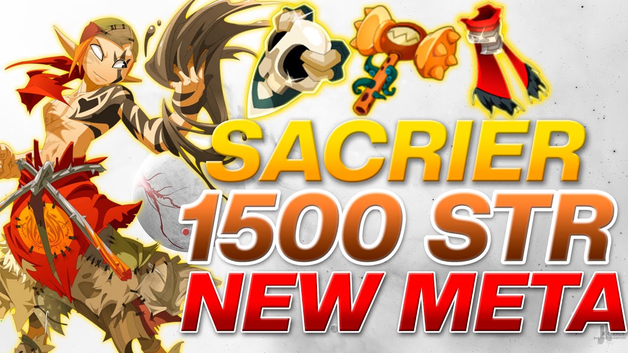 [DOFUS] PVP SACRIER 1500 NEW META IMORTAL