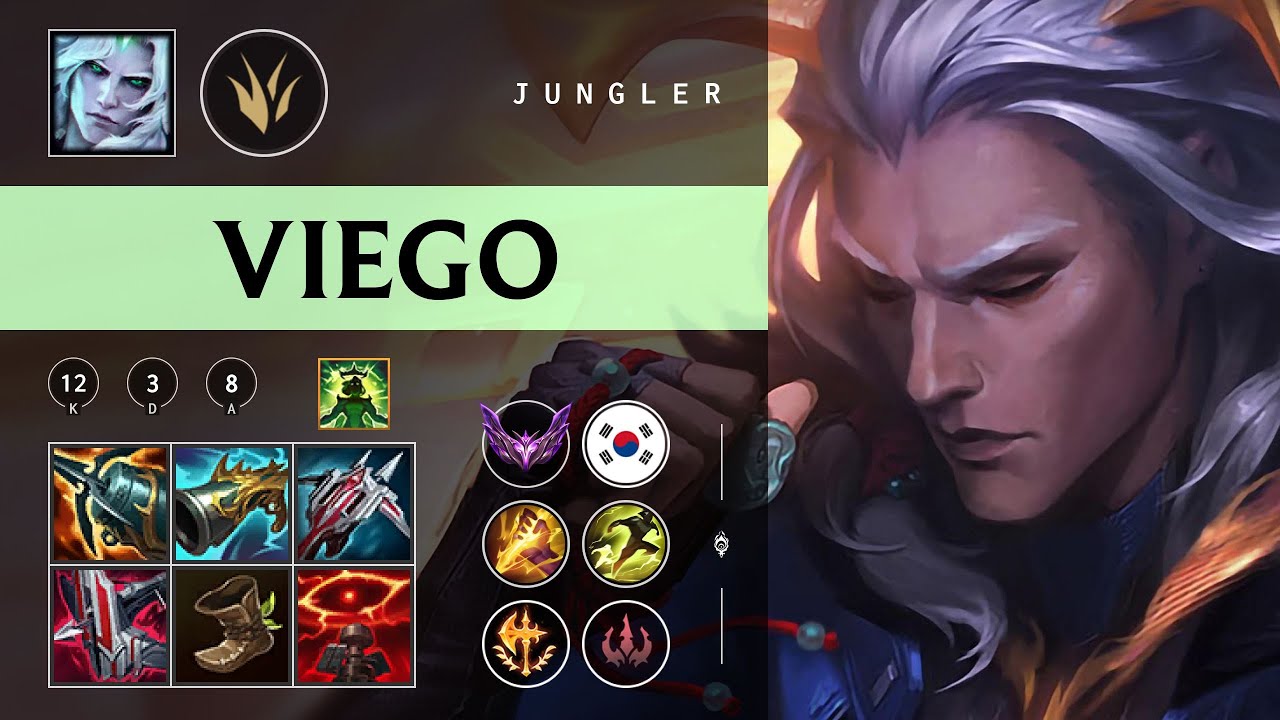 Viego Jungle vs Rek'Sai - KR Master Patch 26.01