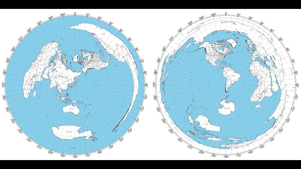 Earthquakes and Azimuthal Equidistant maps