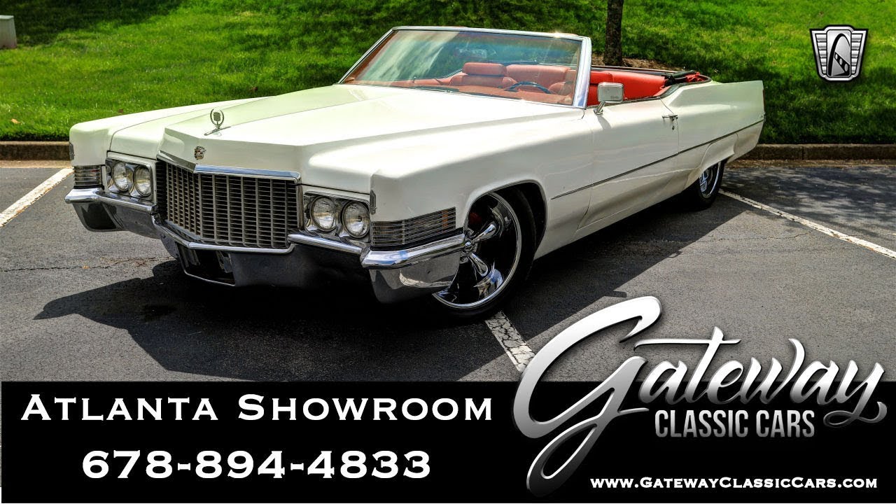 1970 Cadillac DeVille Convertible - Gateway Classic Cars of Atlanta #1091