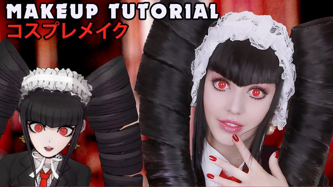☆ Celestia Cosplay Makeup Tutorial Danganronpa ダンガンロンパ  コスプレメイク ☆