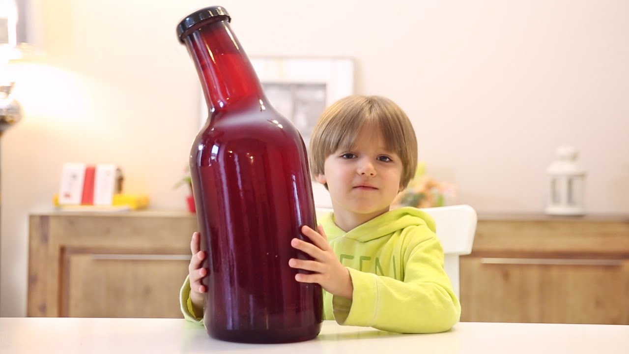 World's Largest GUMMY Bottle - Fun Food