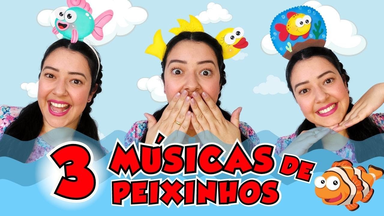 3 MÚSICAS DIVERTIDAS DE PEIXINHOS 🐠🌊 | Cante com a Tia Mary🎶