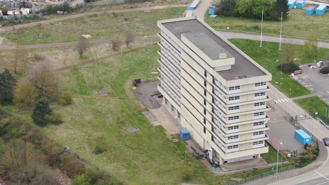 Corby Town, flight to Weldon, tubeworks,old village,and town centre...