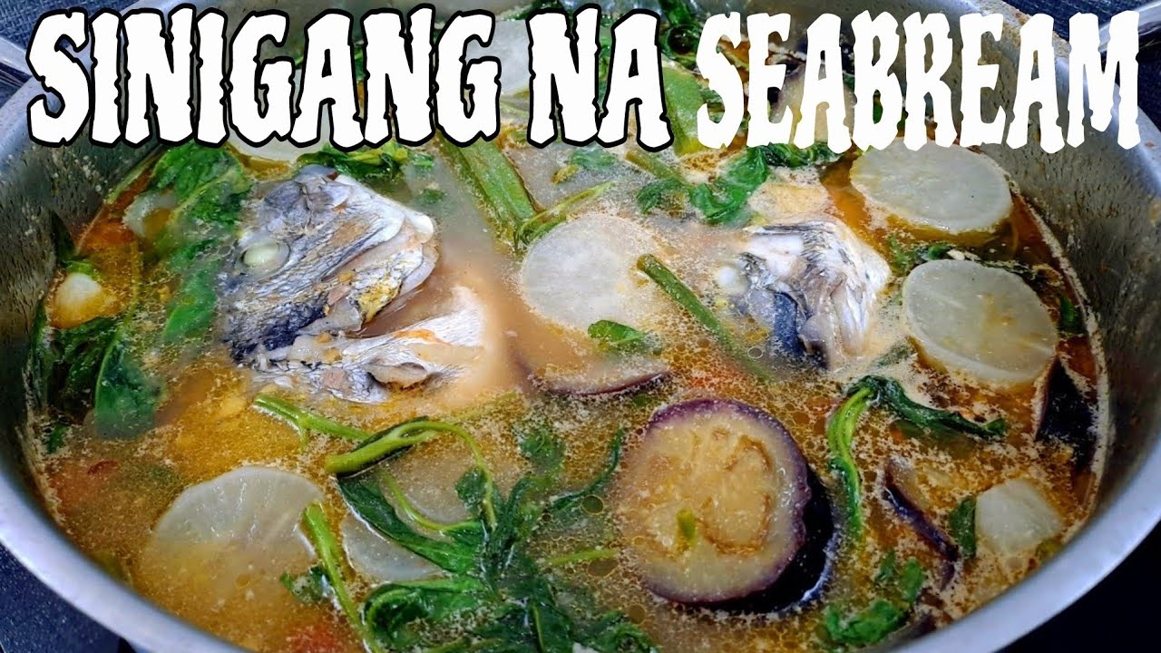 SABAW PALANG! TALAGANG PAGPAPAWISAN KANA SA SARAP |  SINIGANG NA SEA BREAM RECIPE