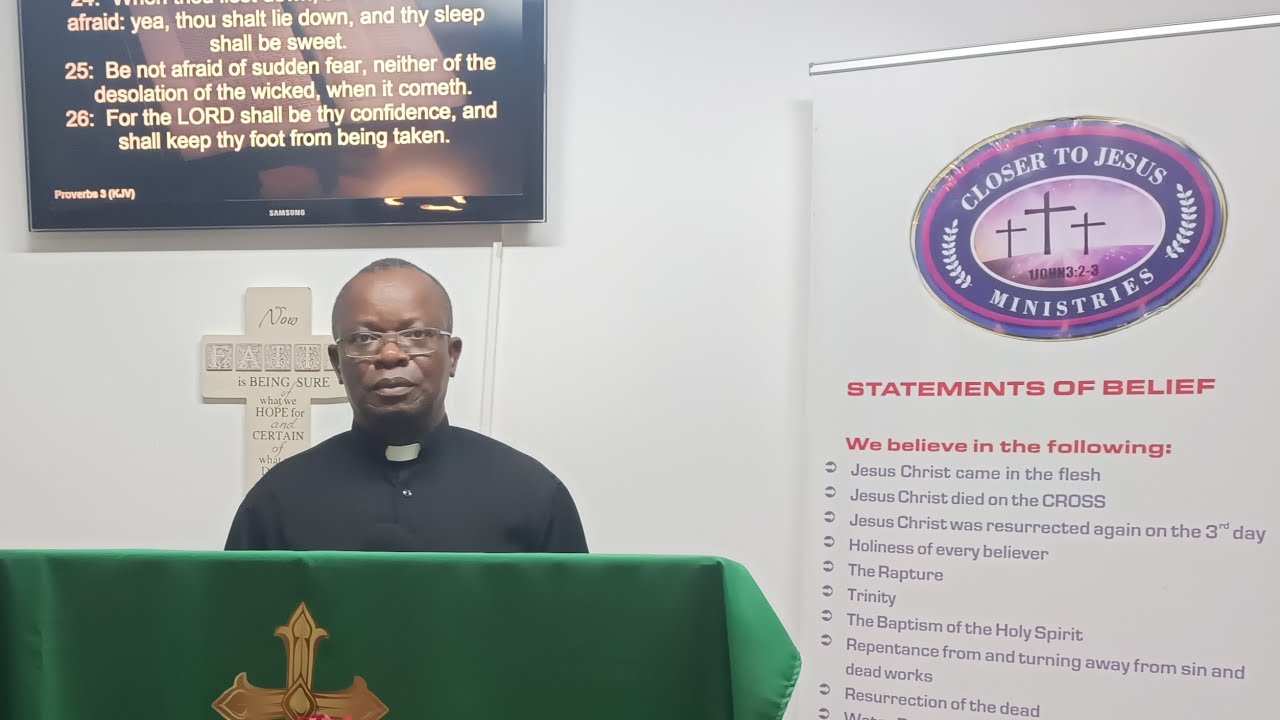 Closer to Jesus Ministries: Rev. Godson Jonathan is live