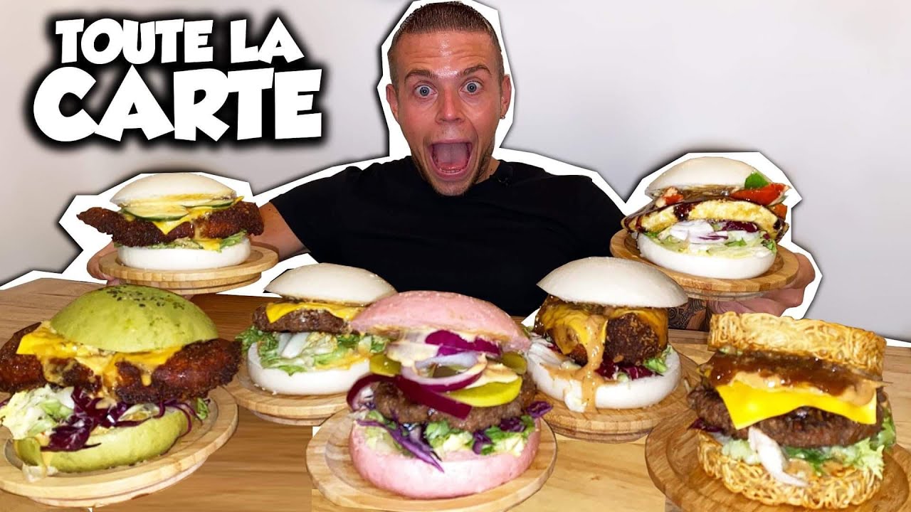JE MANGE LES MEILLEURS BAO BURGERS de PARIS !!