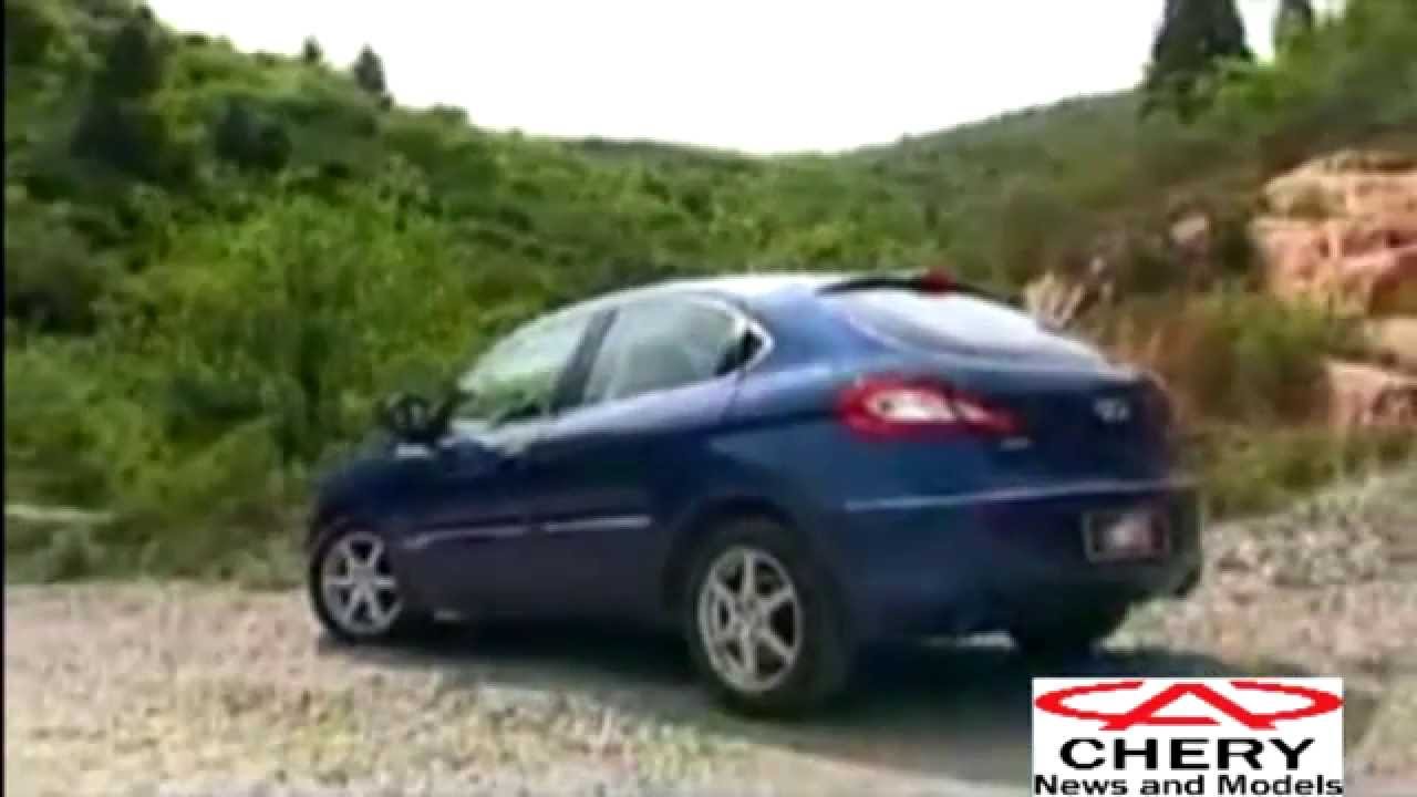 Тест драйв Chery A3 по прямой дороге в России