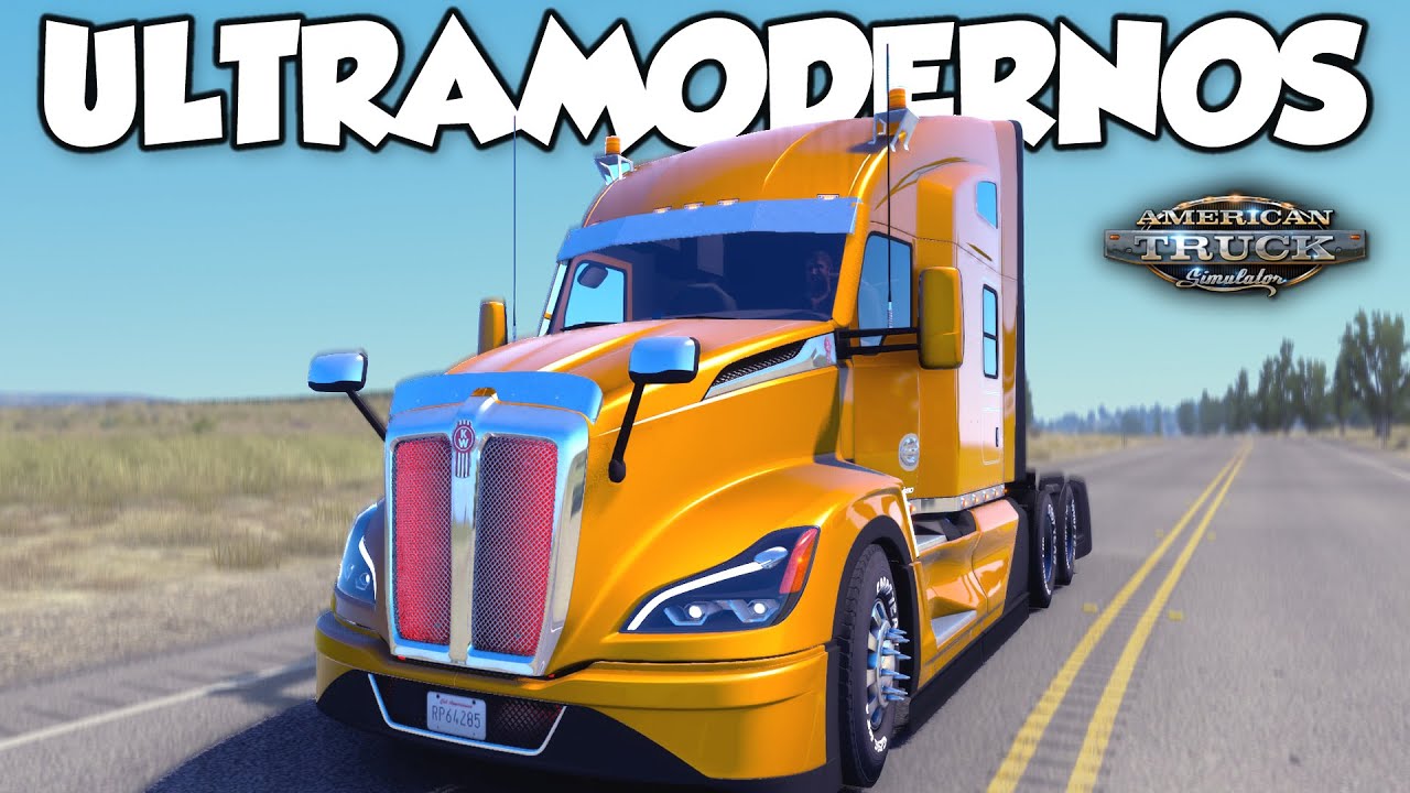 GRATUITOS 💥 TOP 5 MEJORES CAMIONES MODERNOS para ATS