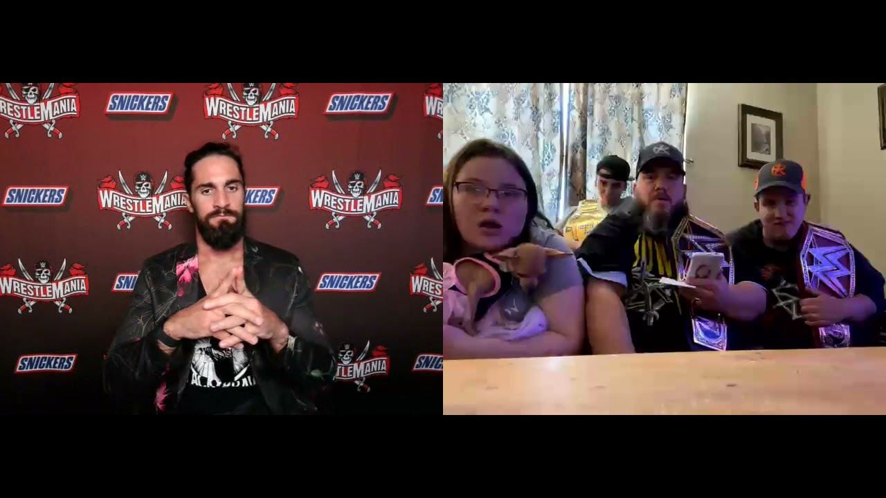 Seth Rollins meet and greet!!!!