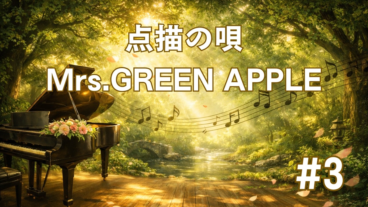 ピアノコードで弾く【点描の唄】#3｜今日の1フレーズ