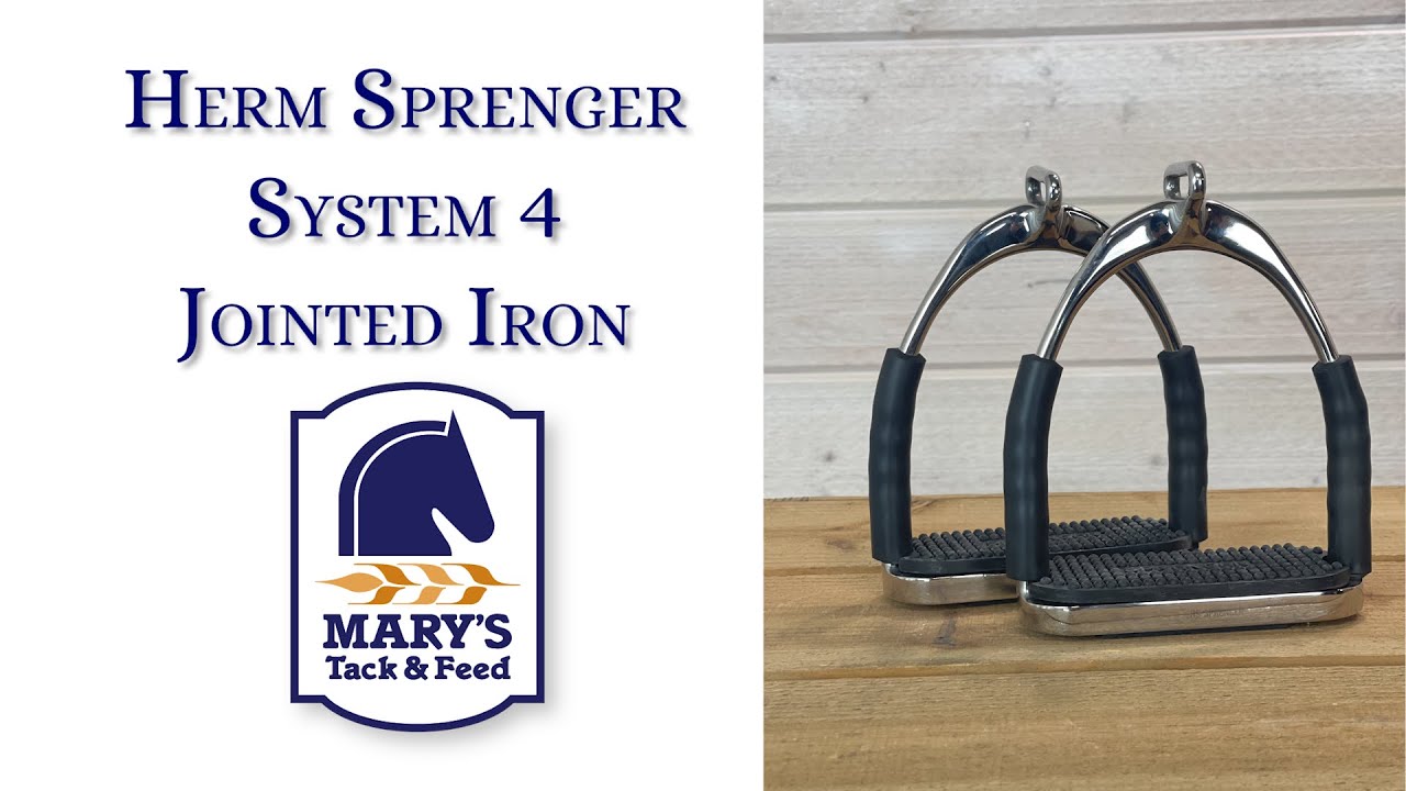 Herm Sprenger System 4 Jointed Iron Offset Eye