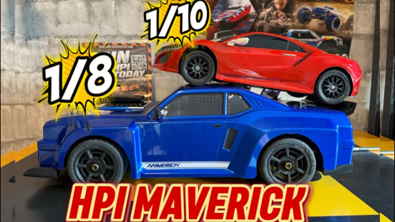 Billiger geht nicht 200€ für 1/8 Brushless 4s HPI MAVERICK QuantumR Flux 4s 