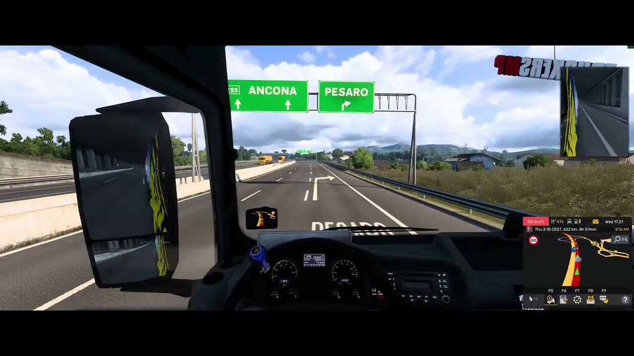Euro Truck Simulator 2 TMP  Malmö - Taranto P2