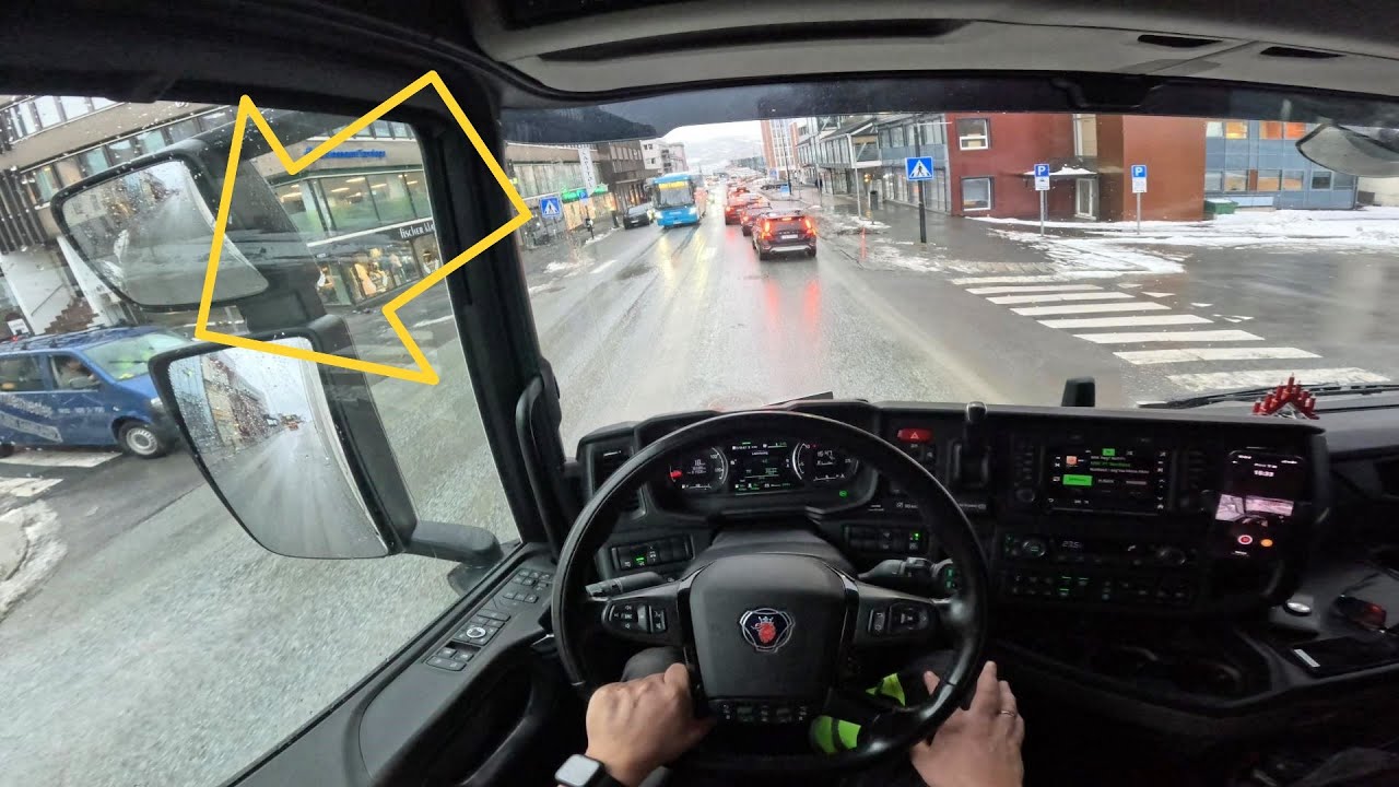 Regnfull dag fra Bjerkvik og  hjem til Narvik