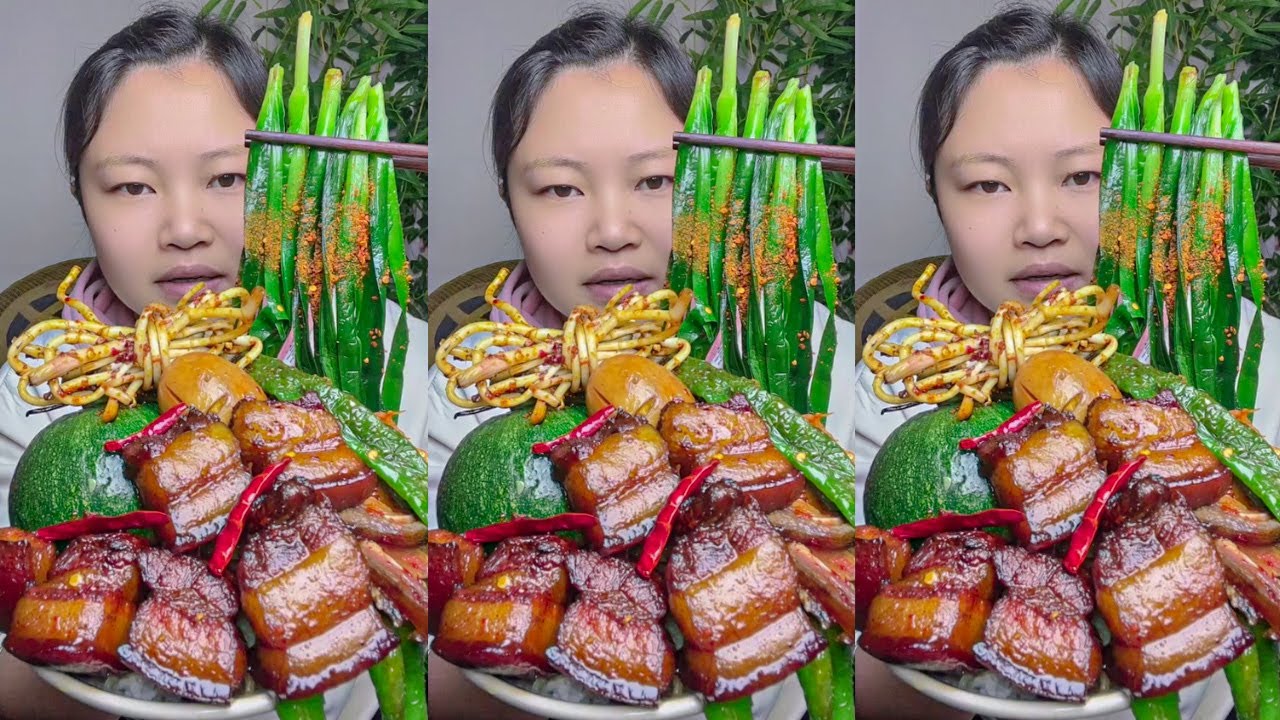 Let&rsquo;s Eat! Spicy Braised Pork Belly & Veggies with Jin &ndash; Absolutely Tasty!
