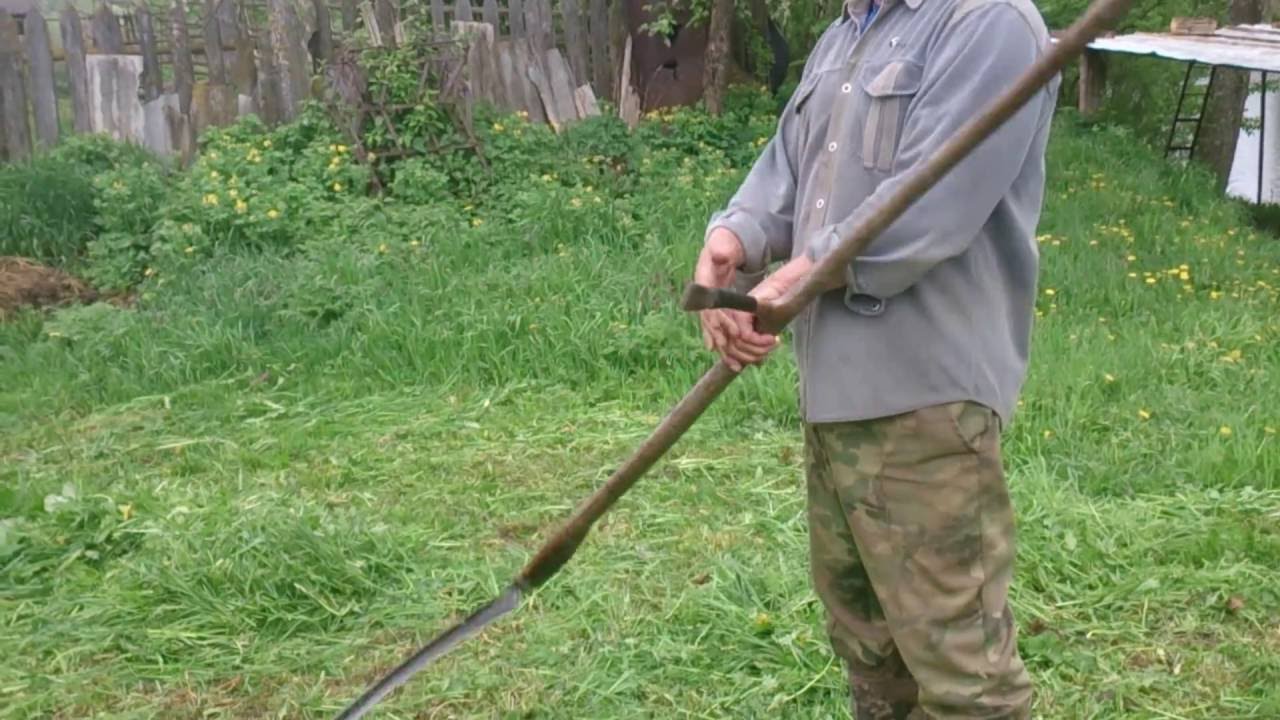Как правильно точить косу