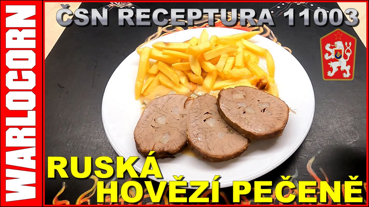 Ruská hovězí pečeně - RETRO ČSN 11003 #warlocorn