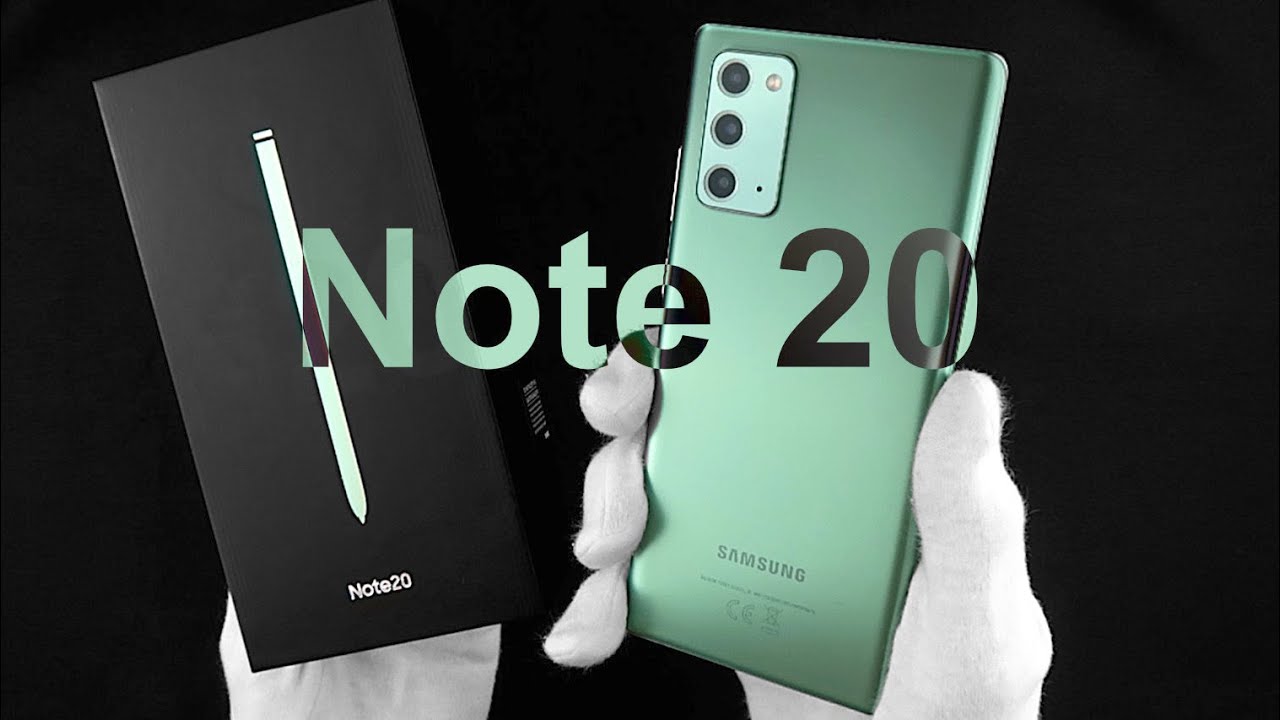 Samsung Galaxy Note 20 | ASMR Unboxing