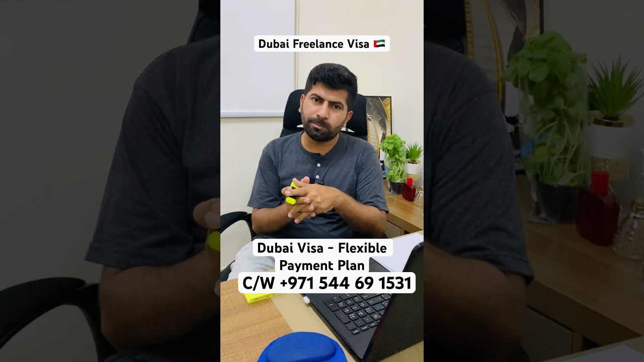 Dubai 2 Year visa - Flexible Payment Plan.. #motivation #travelagency #dubaivisa #freelance