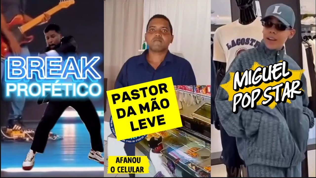 O ENGRAÇADO MUNDO GOSPEL #258 PASTOR DA MÃO LEVE 