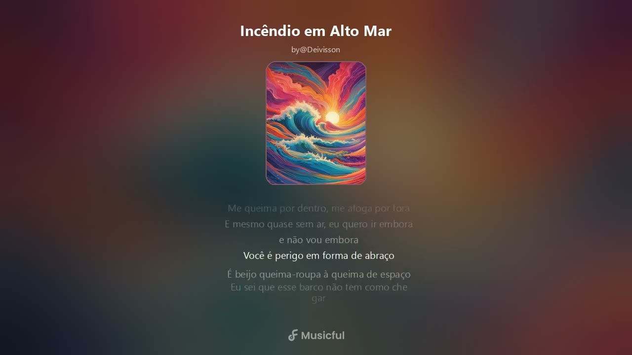 Incêndio em Alto Mar