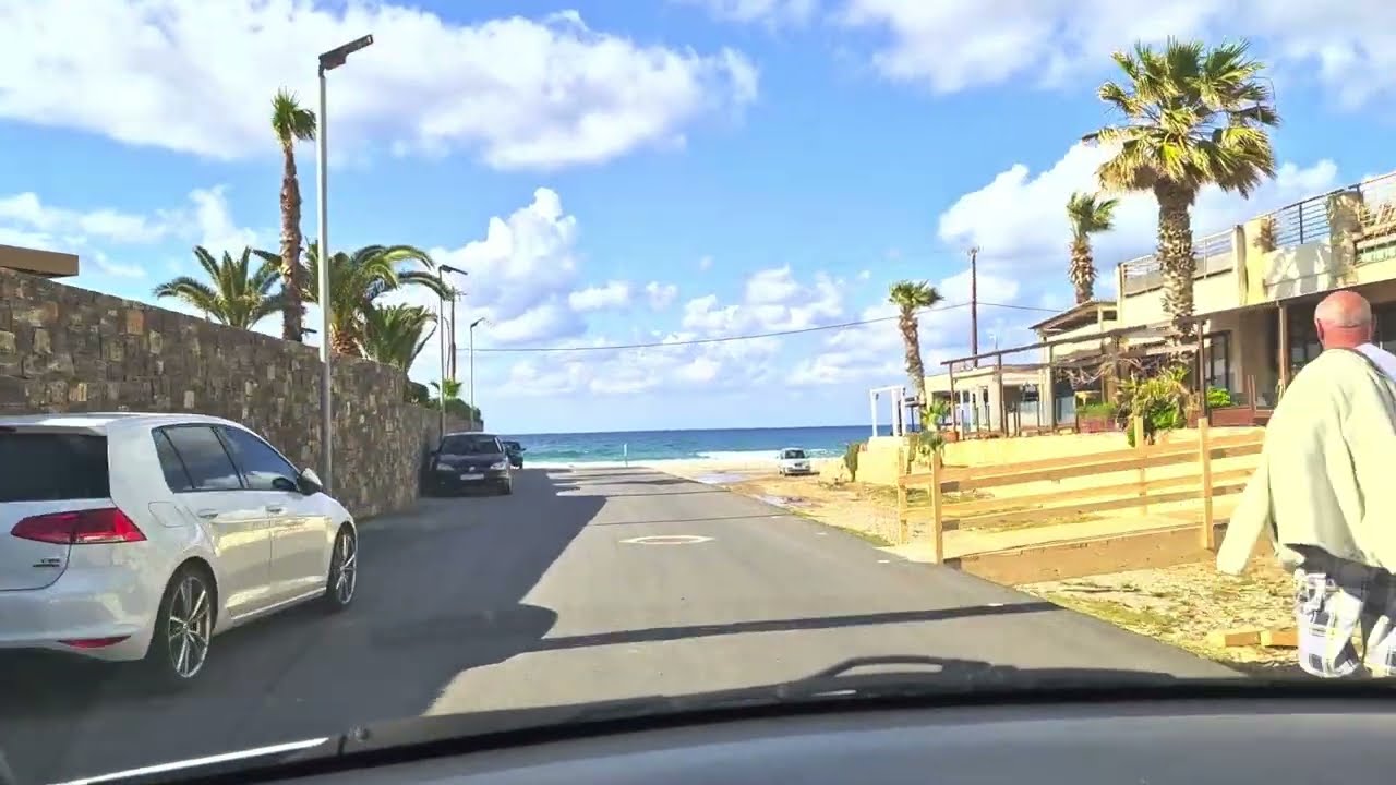 Kato Gouves Crete Drive-Thru. Complete Tour 🇬🇷
