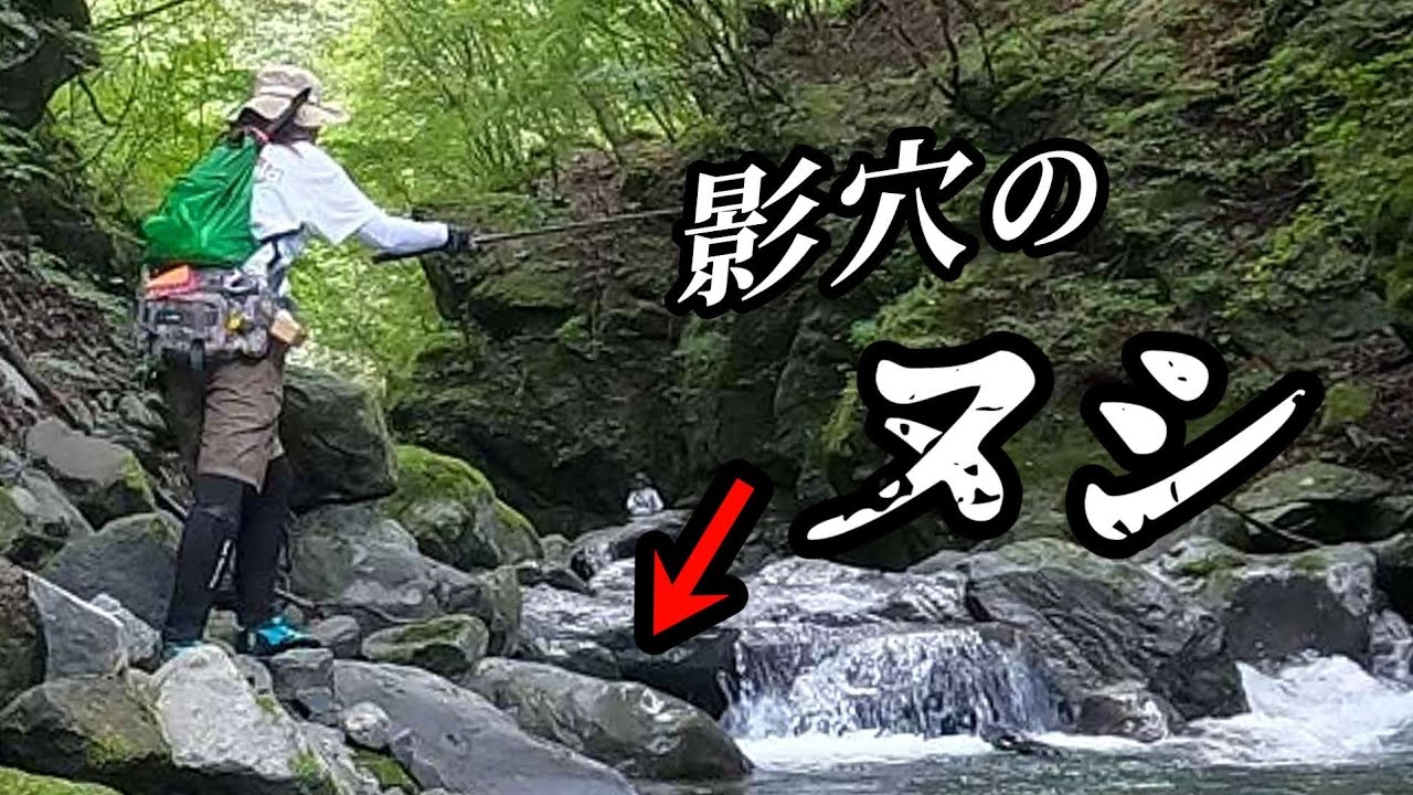 ヌシ現る！尺超えヤマト岩魚の魚体にビックリ！【渓流釣り】