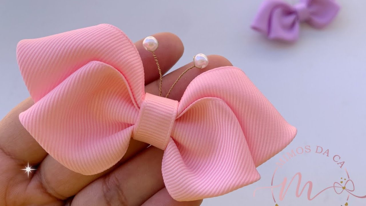 LAÇO BORBOLETINHA🎀FÁCIL INICIANTE