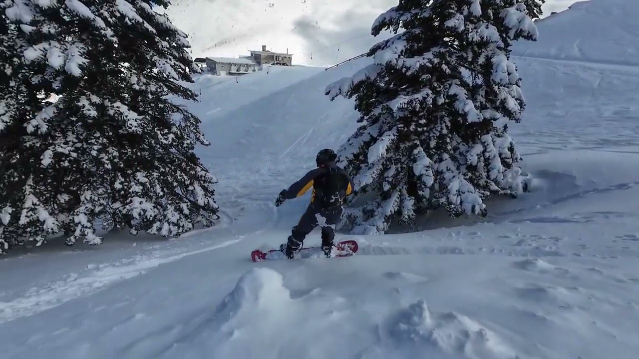 Snow Board Kalavrita 🏂 off the track 