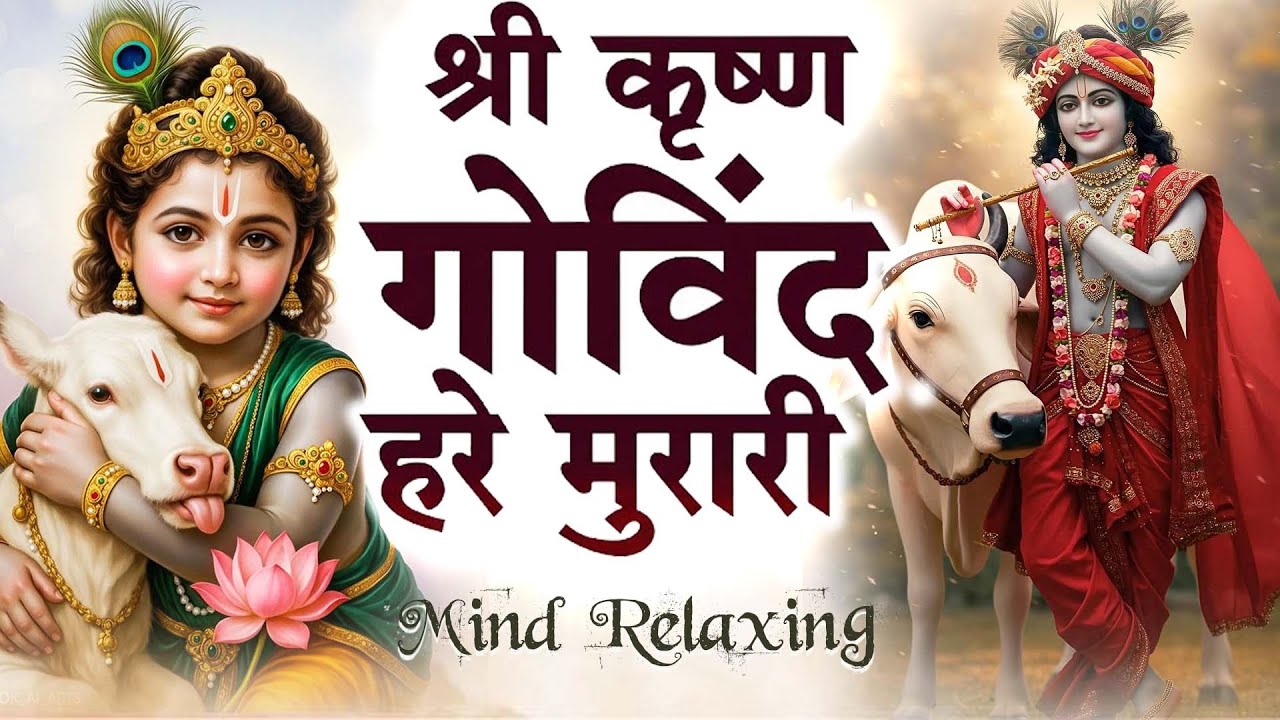 Mind Relaxing - Shri Krishna Govind Hare Murari | Krishan Bhajan 2026 श्री कृष्ण गोविंद हरे मुरारी