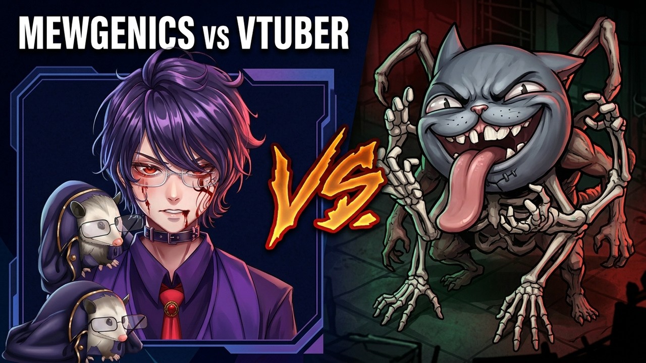 the worst streamer of today vs the worst boss in history! mewgenics