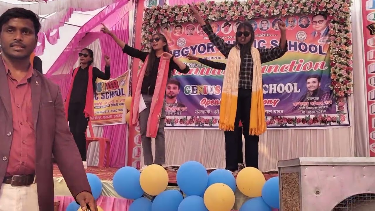 Funny 🤣 dance performance by class 8th girls at VPS grand Annual function 💕♥️🇮🇳