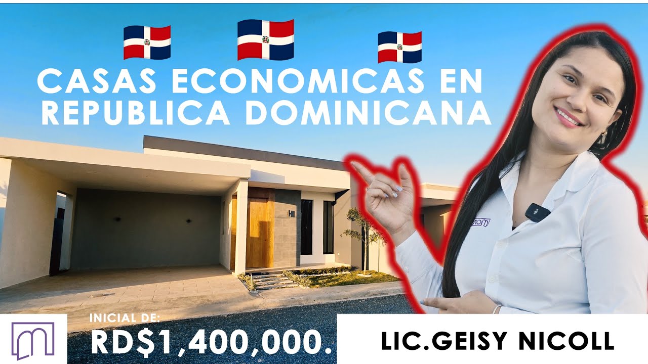 CASAS ECONÓMICAS EN RD$1,400,000. DE INICIAL EN SAN PEDRO DE MACORÍS , REPUBLICA DOMINICANA.
