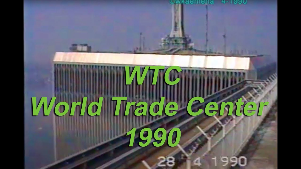 1990 with Pan Am A310 to the World Trade Center in New York