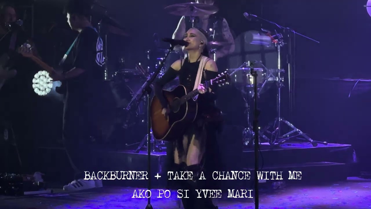 BACKBURNER + TAKE A CHANCE WITH ME | NIKI BUZZ TOUR IN MANILA