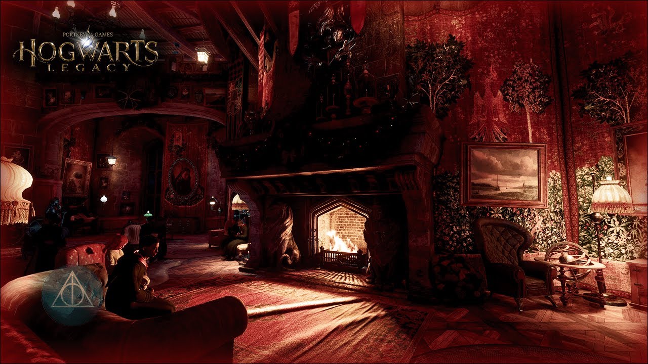 5-Hour Gryffindor Christmas Student Day – Classes & Feast | 4K Ambience