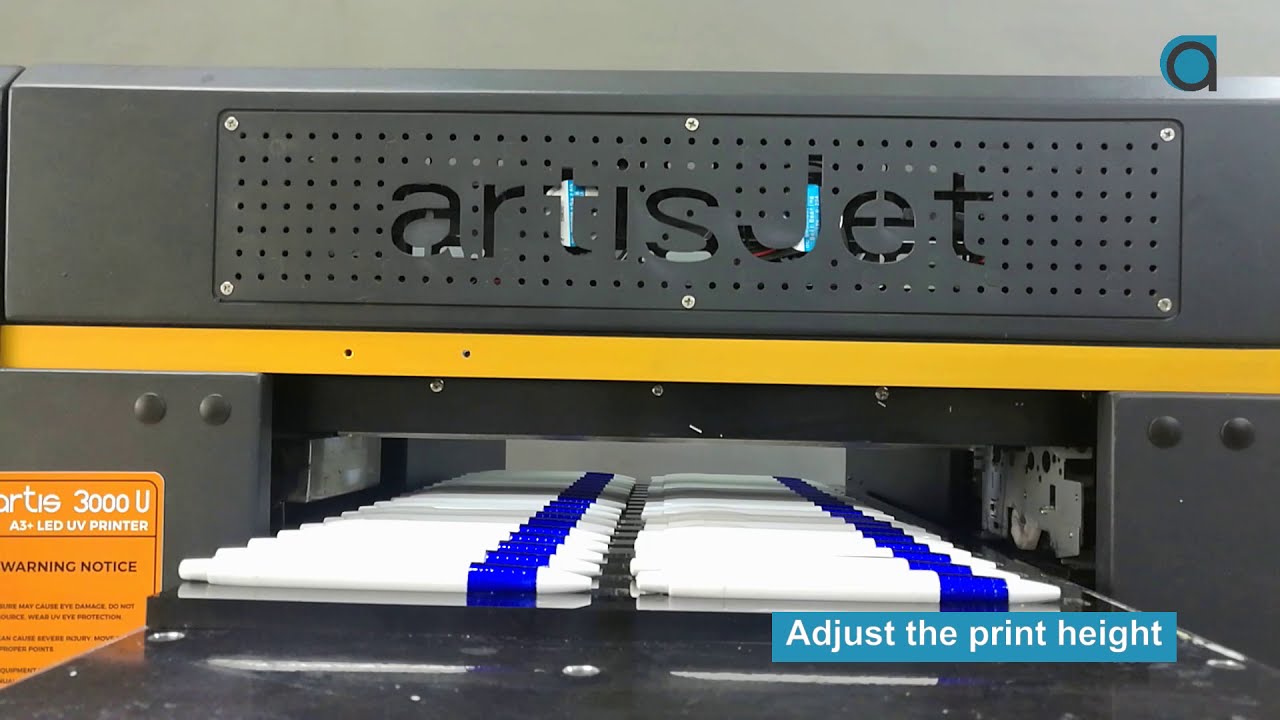 Custom pen printing with jig &ndash; artis 3000U