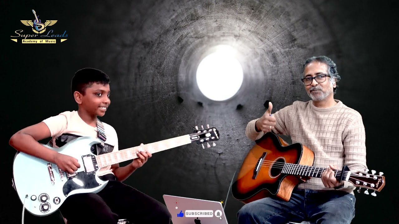 Mella Mella - Guitar Instrumental by Nishok Elangeethan ft. Kumaran Master