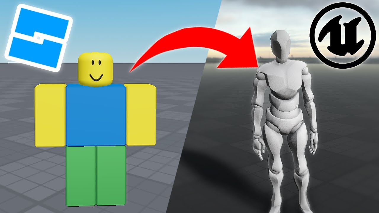 Как сделать ЛЮБУЮ игру Roblox похожей на Unreal Engine (пользовательский риг + плавная камера) {Р...