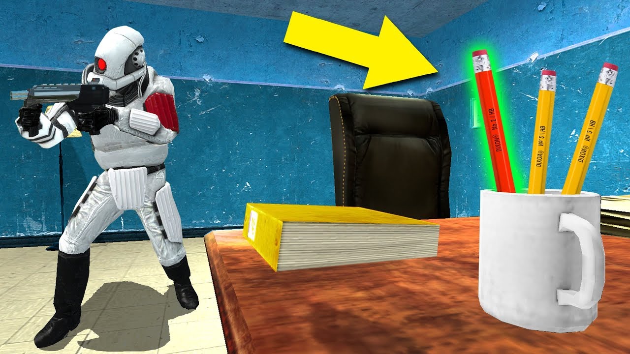 Hiding As The SMALLEST Prop Ever! - Gmod Prop Hunt