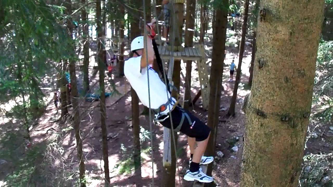 BRAVE ONLY track on ACROPARK (Laghetto di Roana)