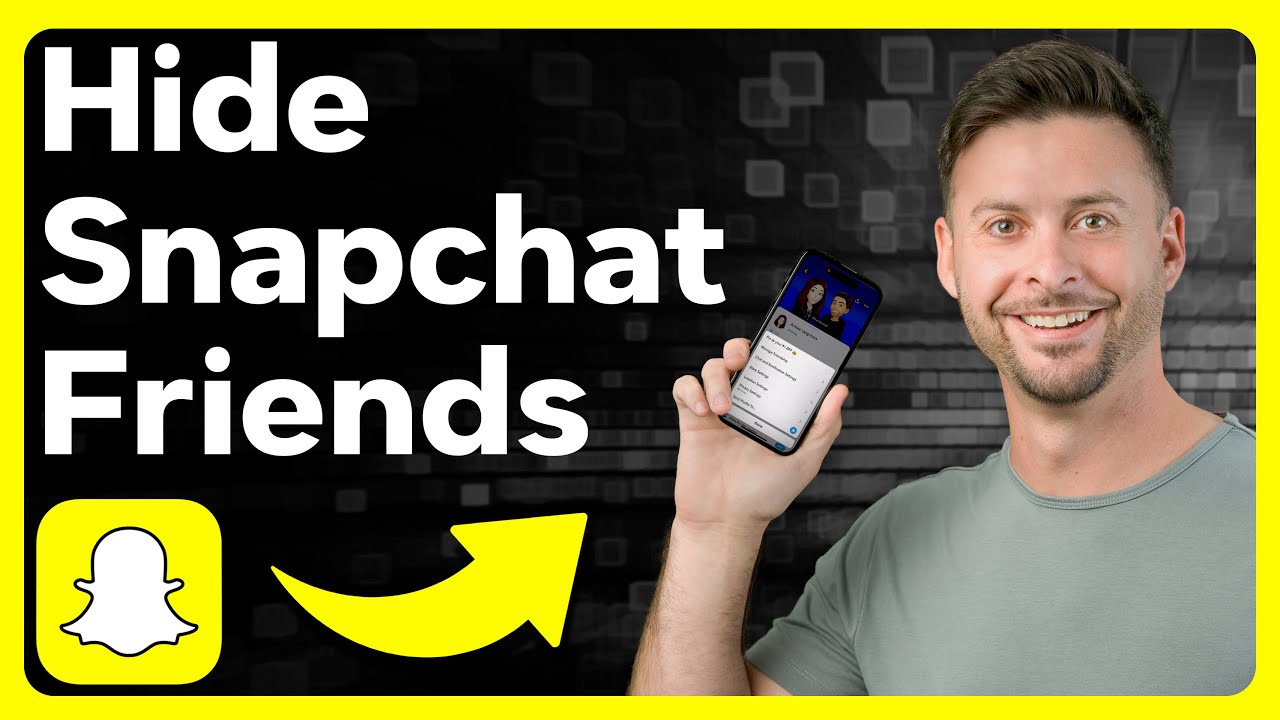 Как скрыть друзей в Snapchat