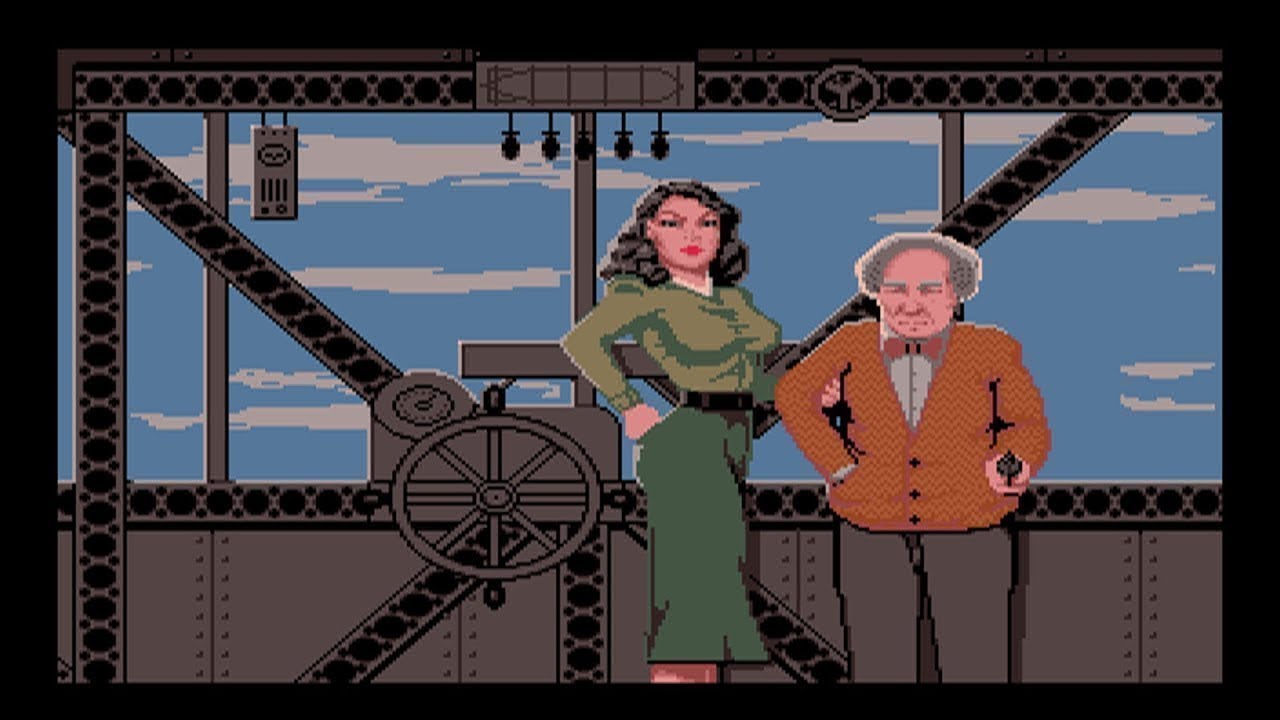 Apple IIGS — демонстрация Cinemaware