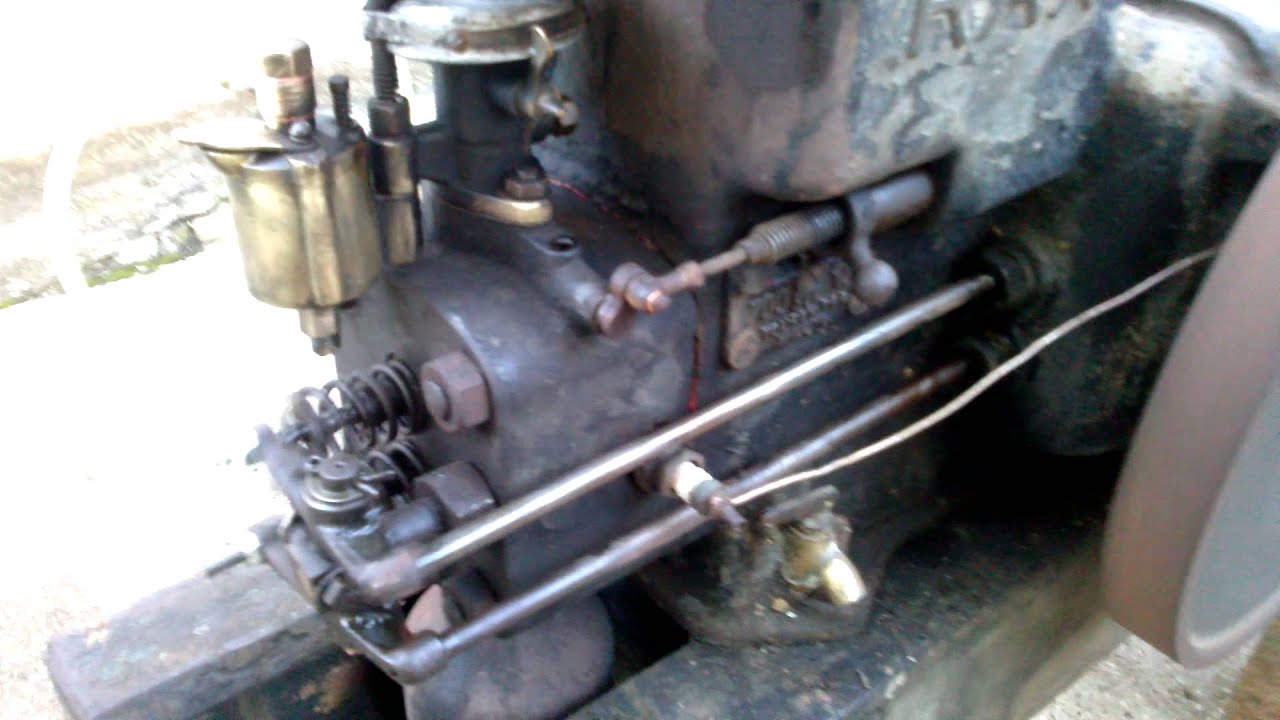 Standmotor Felix Renauer RAX Type SS mit Originalvergaser
