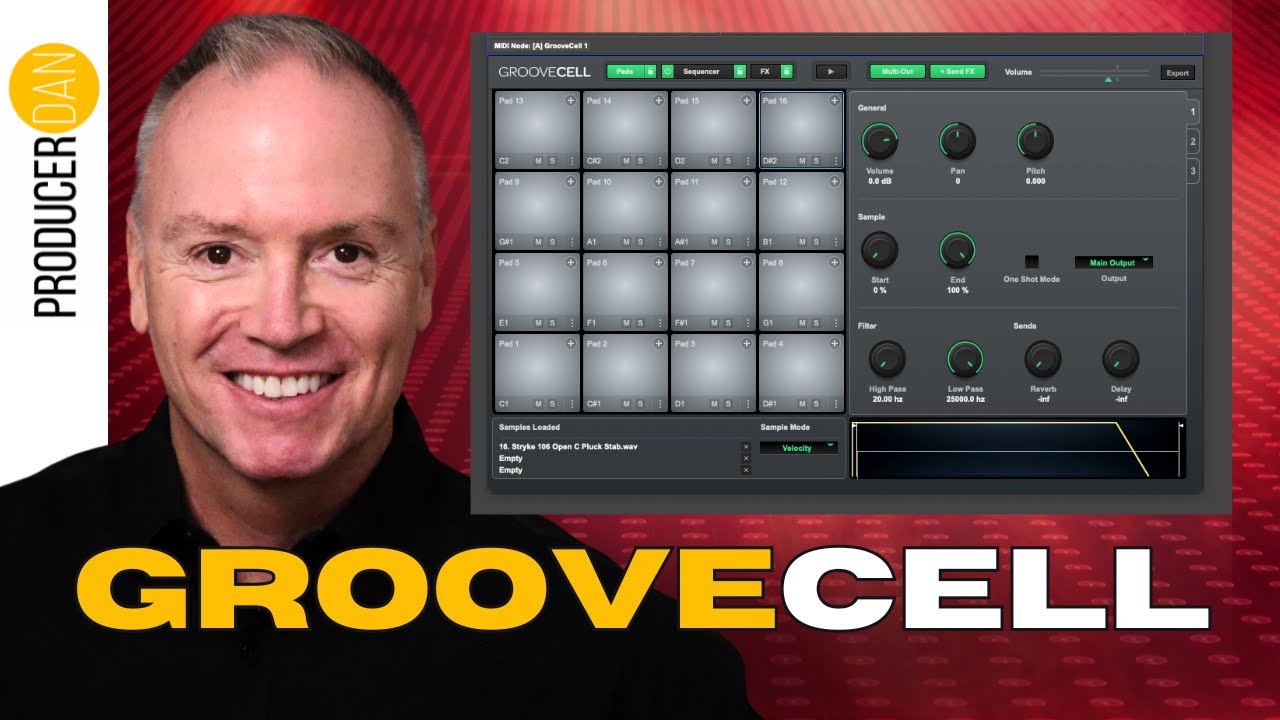 Все об удивительной виртуальной драм-машине и секвенсоре GROOVECELL, входящих в состав Pro Tools!
