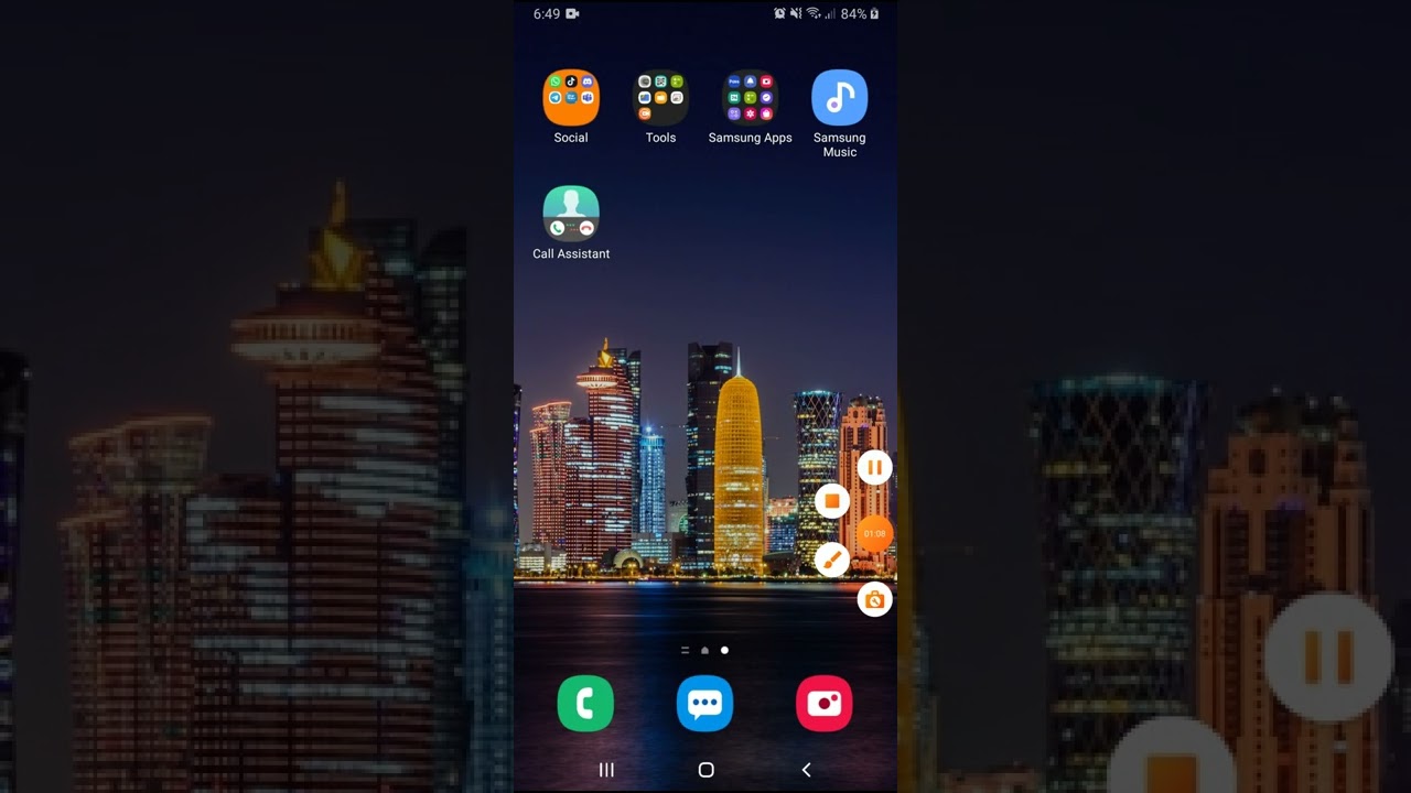 Samsung Galaxy J6+ Incoming Call. (Vibration)