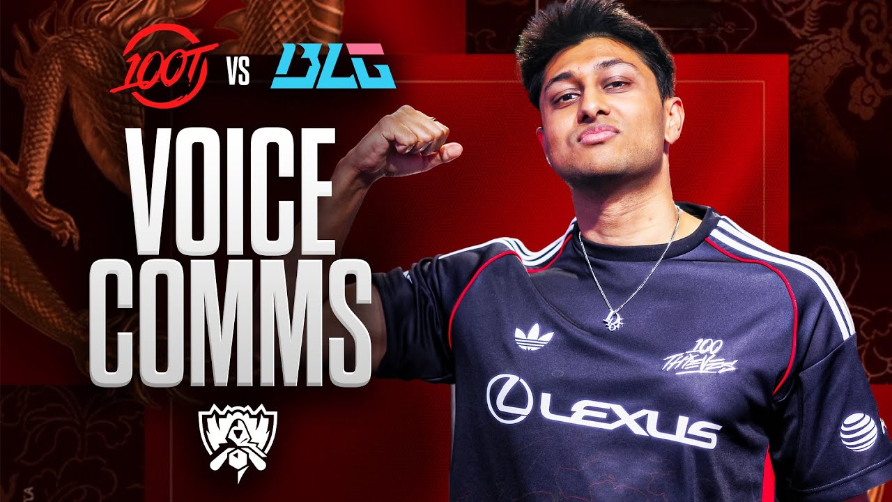 WE DEMOLISHED BLG AT WORLDS | 100T Voice Comms