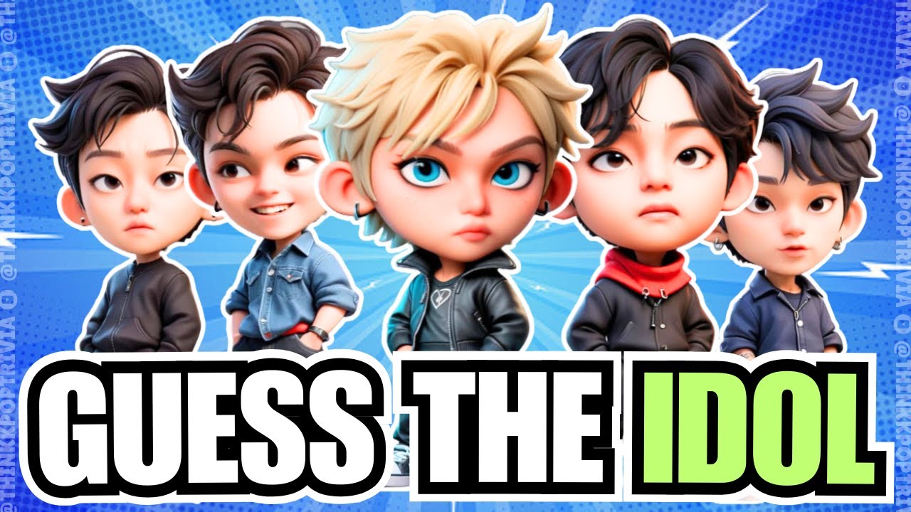 Guess the Kpop Idol from the Cute Character! 🎀 | Only True Kpop Fans Can Win! 💯🔥