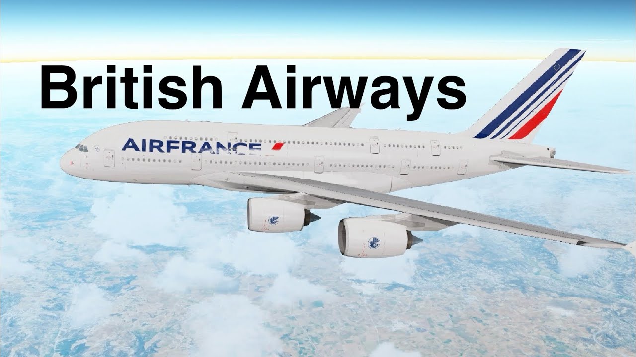 Landing Every Air France and BA Plane in GeoFs